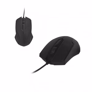 Проводная компьютерная мышь ART USB A 1000 dpi AM-93 черная