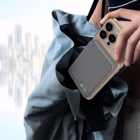 Blavec Akupank 5000mAh BJ-04 Ultra Slim 7,8mm - Type C - 22,5W magnetic Magsafe 3 in 1 (PBBJ04-MC5G) hall glass