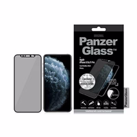 PanzerGlass E2E Super+ Karastatud klaas jaoks iPhone X/XS/11 Pro - Must