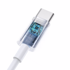 BWOO juhtmega kõrvaklapid HF175 USB-C digitaalne liides valge