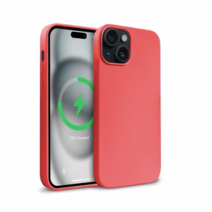 Crong Color Cover Magnetic MagSafe ümbris seadmele iPhone 15 Plus, roosa