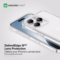 Amazing Thing Titan Edge Ümbris 15FT IP156.7PTECL jaoks Iphone 15 Pro Max läbipaistev