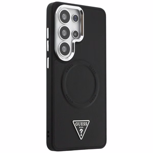 Guess ümbris Embossed Ring Triangle Logo MagSafe Samsung Galaxy S26 Ultra must