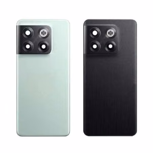 Задняя крышка совместимая с OnePlus 10T / лунный камень чёрный / (с линзой камеры) / OEM