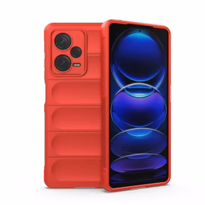 Magic Shield Ümbris jaoks Xiaomi Redmi Note 12 Pro+ flexible armored cover punane