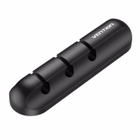 Vention 7 pordiga laua kaabliorganisaator must