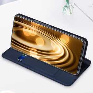 Dux Ducis Skin Pro Ümbris jaoks Honor Magic5 Flip Card Wallet Stand sinine