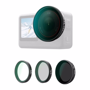 Telesin CPL/VND8/UV filtrikomplekt DJI Osmo Action 6 (3 tk)