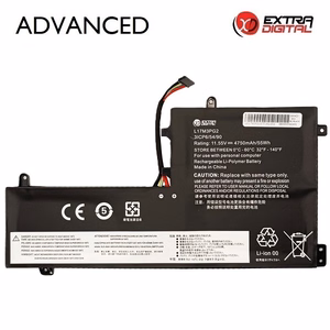 Sülearvuti aku LENOVO L17M3PG2, 4750 mAh, Extra Digital Advanced