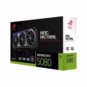 ASUS Astral RTX 5080 videokaart 16GB GDDR7 256bit PCIe 5.0 2xHDMI 3xDP