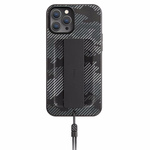 Uniq Heldro ümbris iPhone 12 Pro Max'ile - must kamuflaaž