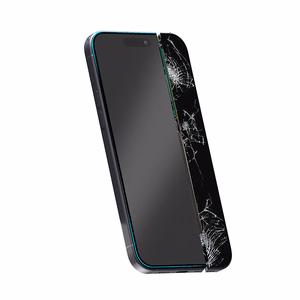 Crong 7D Nano Flexible Glass 9H kogu ekraani kattev hübriidne ekraanikaitse seadmele iPhone 14 Pro