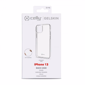 CELLY Gelskin tagaümbris Apple iPhone 13, läbipaistev
