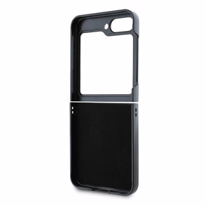 Karl Lagerfeld Saffiano Monogram Ümbris jaoks Samsung Galaxy Z Flip 6 - Must