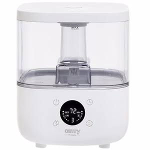 Camry CR 7973w – 23 W ultraheli-õhuniisuti, 5 l, kuni 35 m² ruumidele, 100–260 ml/h, valge