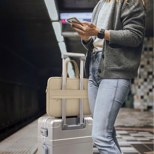 Tech-Protect Carrying Kott jaoks 15-16" Laptop - Beige