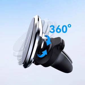 Wozinsky WUMKO Magnetic Phone Hoidja jaoks Car Air Vent - must