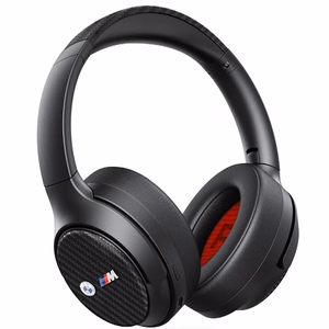 BMW Encmetal Logos Bluetooth ANC Over-Ear Kõrvaklapid - Must