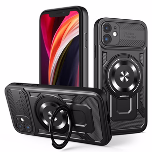Defender Armor Mag ümbris jaoks iPhone 11 must