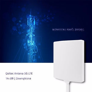 Qoltec 57022 – наружная антенна 5G, 14 дБи
