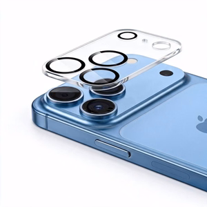 Läbipaistev Tech-Protect Cam Fit+ karastatud klaasist kaamerakaitse Apple iPhone 18 Pro Max telefonile