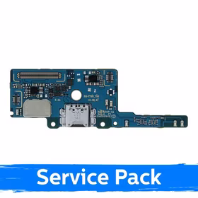 Laadimisport ühilduv seadmega Samsung T720 Tab S5e koos paindkaabli / plaadiga (Service Pack)