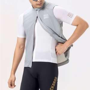 Rockbros YDMJ003 Spring/Autumn Windproof Vest Size S - White/Gray