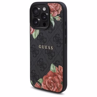 Guess GUHMP16LP4ROPEMCK iPhone 16 Pro 6.3" must/must hardcase 4G Flowers Print MagSafe