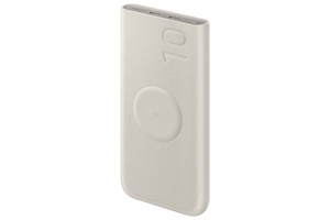 Powerbank Samsung EB-U2510XUEGEU induktiivne 10000 mAh 2x USB-C 25W SFC - beež