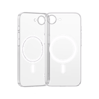 Benks Magnetic Crystal Ümbris (0047) jaoks Iphone 16e läbipaistev