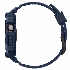 SPIGEN RUGGED ARMOR “PRO” V2 APPLE WATCH 10 / 11 (42 MM) tumesinine