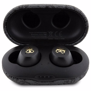 Guess 4G Metal TWS Headphones with ENC Charging Station - Must