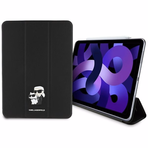 Karl Lagerfeld Saffiano Magnetic Karl & Choupette iPad Air 11" 2024 Book Cover Ümbris - must