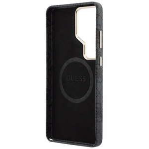 Guess чехол 4G Script MagSafe для Samsung Galaxy S26 Ultra чёрный