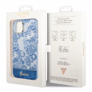 Guess GUHCP14MHGPLHB iPhone 14 Plus 6.7" sinine/sinine hardcase Porcelain Collection