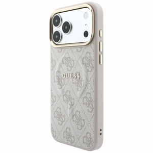 Guess Embossed 4G Classic MagSafe ümbris mudelile iPhone 17 Pro / 18 Pro – värv: roosa