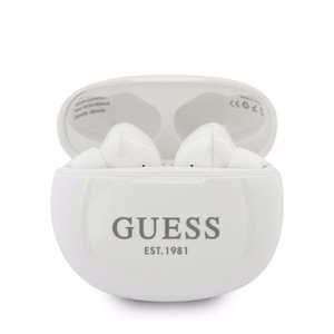 Guess GUTWS1CWHTWS Bluetooth juhtmevabad kõrvaklapid valged