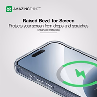 Amazing Thing Minimal Magsafe Ümbris 6.6FT IP156.7PMMINBU jaoks Iphone 15 Pro Max sinine