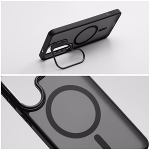 Ümbris Samsung S26 PLUS Forcell F-Protect Shadow Stand Premium MagSafe-ga ühilduv must