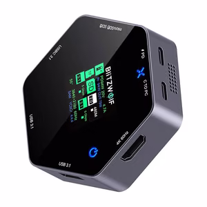Blitzwolf 8in1 dokkimisjaam BW-TH16 USB 100W LCD nutiekraan