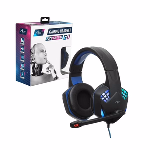 ART wire headphones gaming Jack 3,5 mm / USB A with microphone G11 must