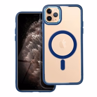 COLOR EDGE MAG COVER Ümbris compatible with MagSafe jaoks IPHONE 11 Pro Max tumesinine