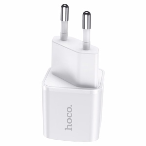 Laadija Hoco N10 20W USB-C valge