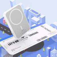 Powerbank Dudao K26S 5000mAh 20W USB-A / USB-C / MagSafe - valge