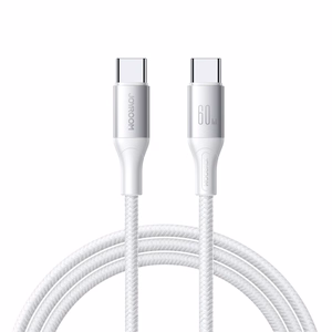 Joyroom S-A28 Flash Series 60W USB-C - USB-C Kaabel 2m - valge