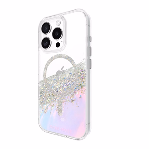 Case-Mate Karat Soap Bubble MagSafe ümbris seadmele iPhone 16 Pro, sillerdav