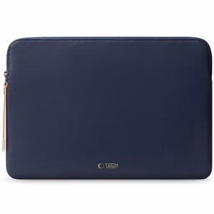 Tech-Protect Fleece Laptop Bag 15-16 - tumesinine sinine