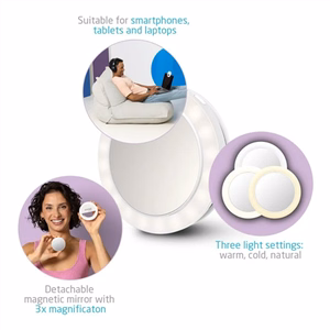 Medisana CM-20E selfipeegel, valge