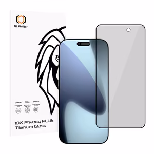 Tel Protect 10X Privacy Plus Titanium karastatud klaas Iphone 17 Pro max (ümbrik)