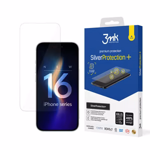 LCD Ekraanikaitse 3mk hõbedane Kaitse+ Apple iPhone 16 Plus